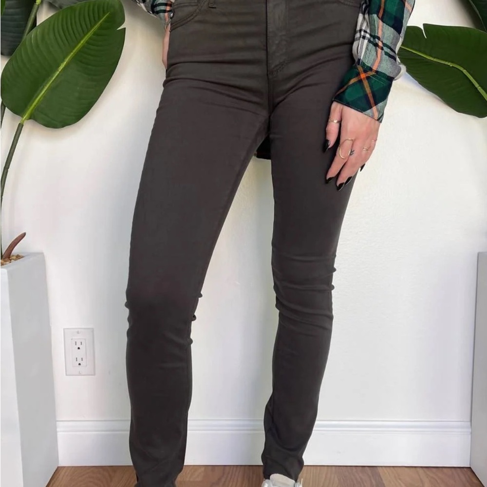 AG Women's Slim Fit Gray Jeans